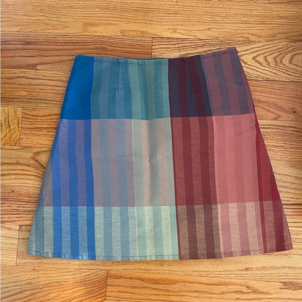 Colorful Plaid Multi Women's Skirt